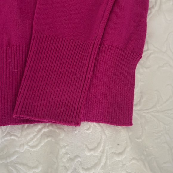 French Connection sweater Hot Pink Size Small Excellent Condition - Picture 3 of 5